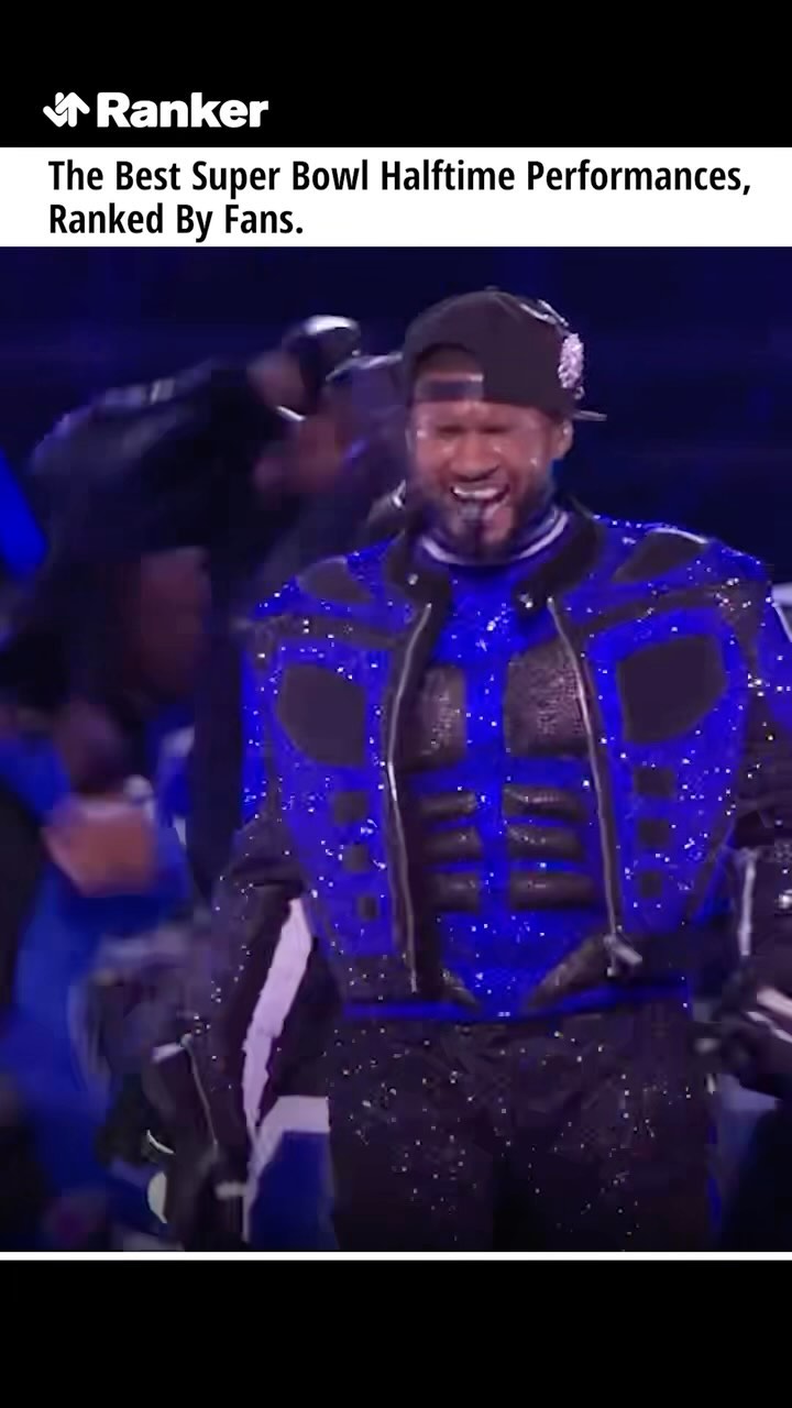 The Best Super Bowl Halftime Performances, Ranked By Fans.